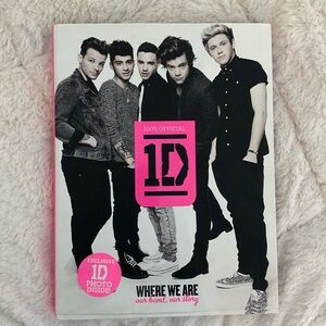 One Direction book. Where We Are. OurBand OurStory